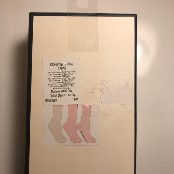 Kate Spade 3 Pack Bridal  Gift Set - Socks NWT - Picture 4 of 4